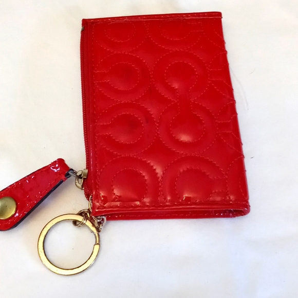Coach card holder with key fob - Picture 2 of 3